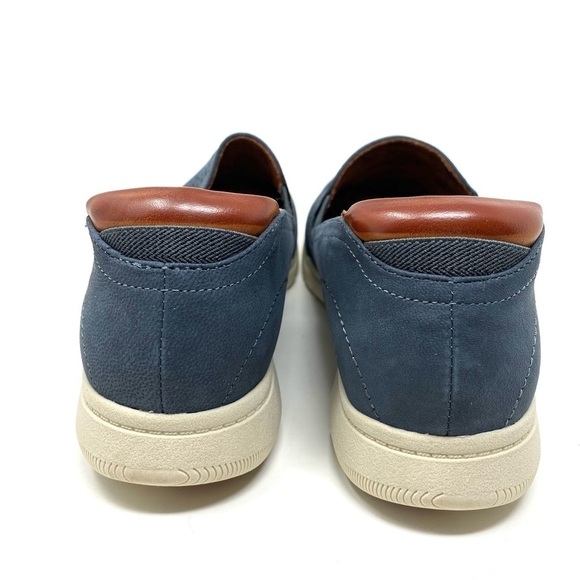 Cobb Hill WOMEN'S LIDIA SLIP-ON SHOE Stone Blue WIDE - Picture 5 of 8